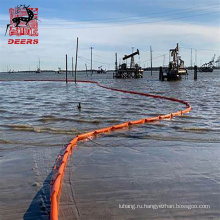 WGV750 плавающая заграждение заграждения из морских водорослей из ПВХ для локализации разливов нефти